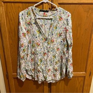 Zara Floral blouse